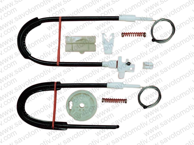 (1996-2003) Renault Megane 1 Cam Krikosu Tamir Seti Ön Sağ Sekmanlı (OEM Code: 7700834346)